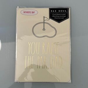 NWT Rae Dunn Father’s Day Card